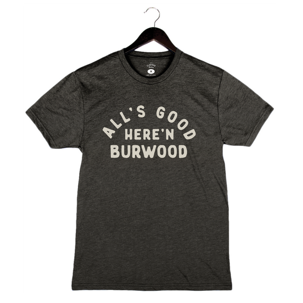 Burwood, TN - Unisex Crewneck Shirt - All's Good - Charcoal