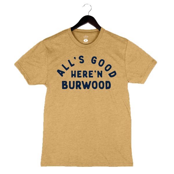 Burwood, TN - Unisex Crewneck Shirt - All's Good - Mustard