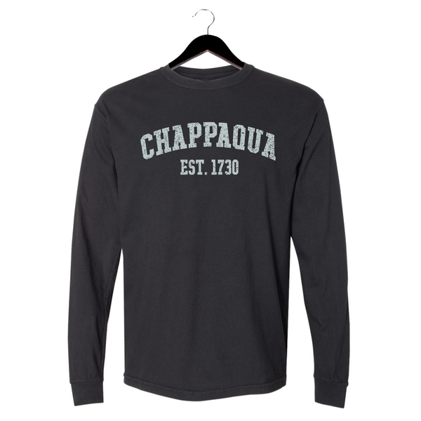 Chappaqua School Foundation - Unisex Long Sleeve Shirt - Est. 1730 - Black