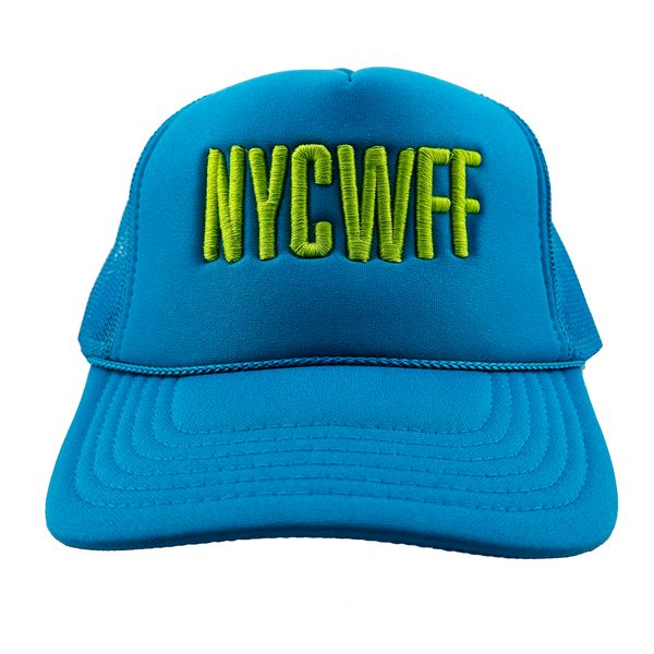 NYCWFF '23 - Trucker Cap - NYCWFF - Turquoise