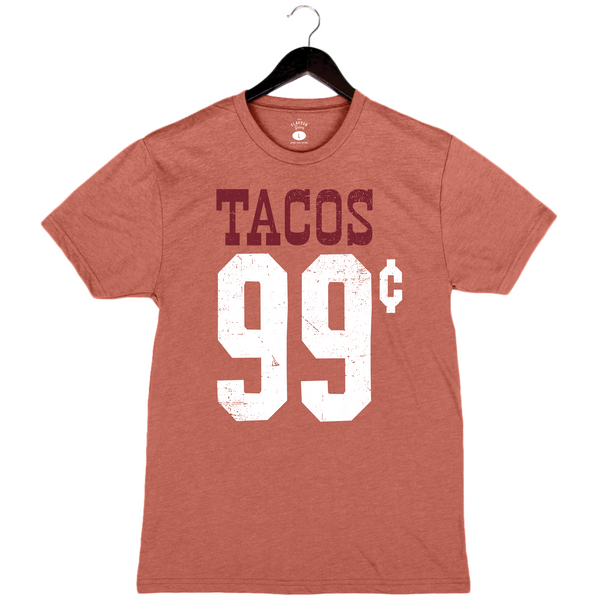 Tacos 99¢ - Unisex Crewneck Shirt - Clay