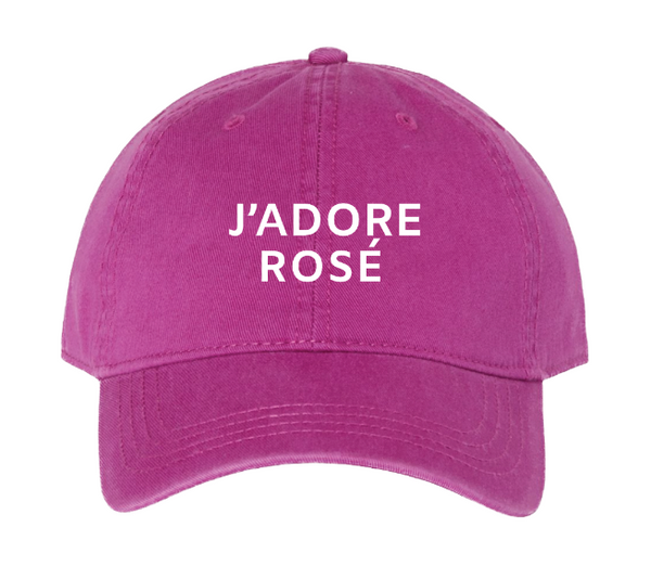 J'Adore Rosé - Dad Cap - Plum