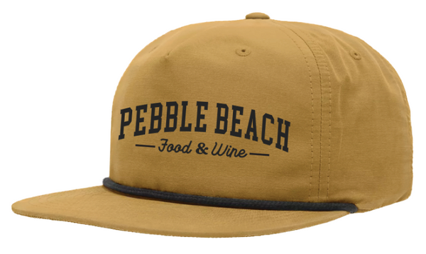 PBFW 2024 - Relaxed Rope Hat - PBFW - Biscuit / Black