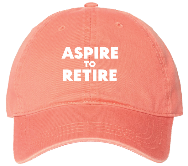 Aspire To Retire - Dad Cap - Melon