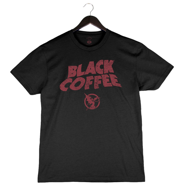 Black Coffee - Unisex Crewneck Shirt - Black
