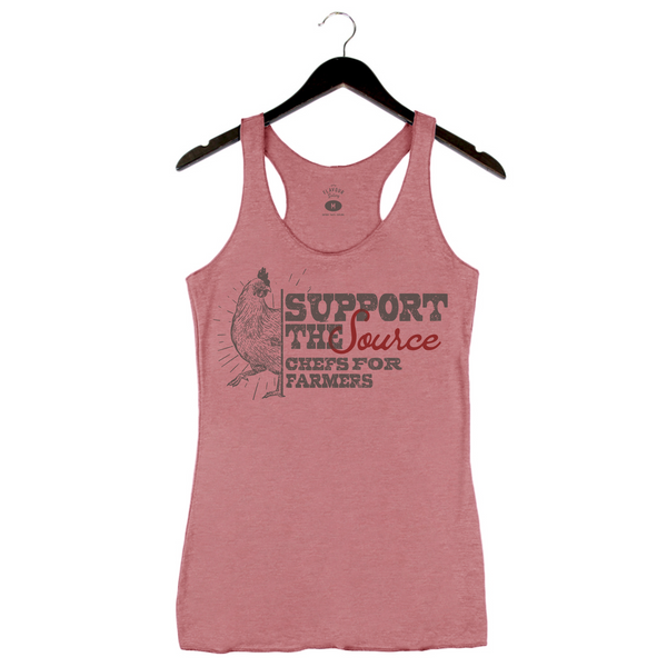 Chefs For Farmers ’22 - Support the Source - Women's Tank - Mauve