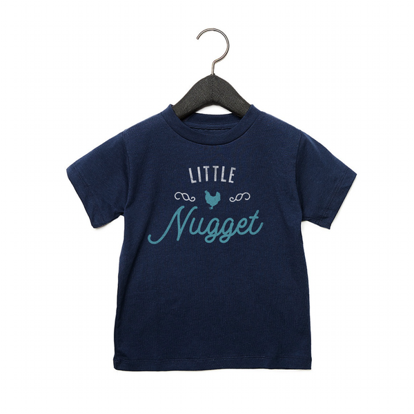 Little Nugget - Toddler Jersey Tee - Navy