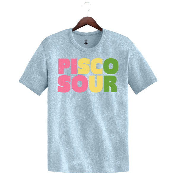 Pisco Sour - Unisex Crewneck Shirt - Sky Blue