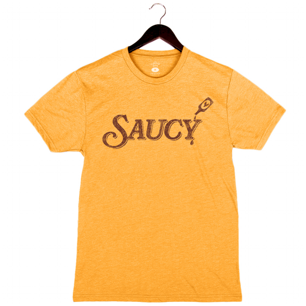 Saucy - Unisex Crewneck Shirt - Mustard