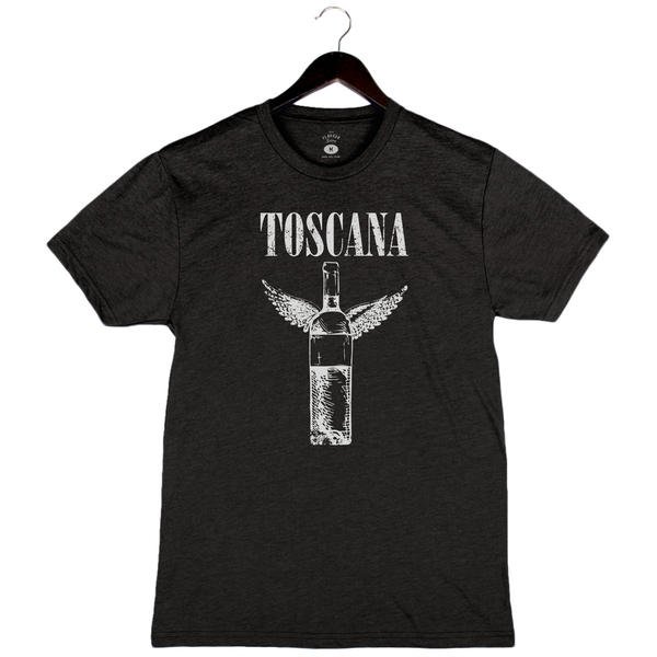 Toscana - Unisex Crewneck Shirt - Heather Black