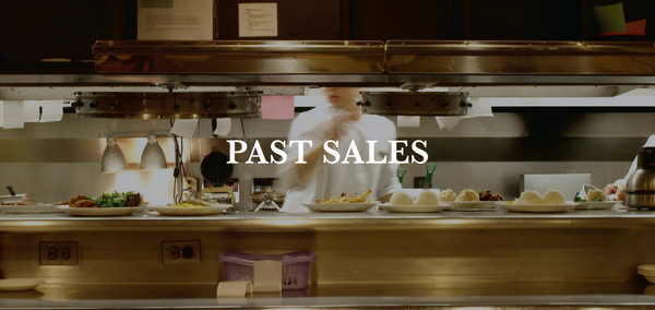 Restaurant Merch | Past Sales