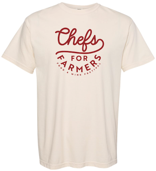 Chefs For Farmers ’23 - Unisex Crewneck Shirt - CFF - Ivory