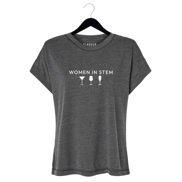 Women In Stem - Women's Vintage Tee - Washed Black