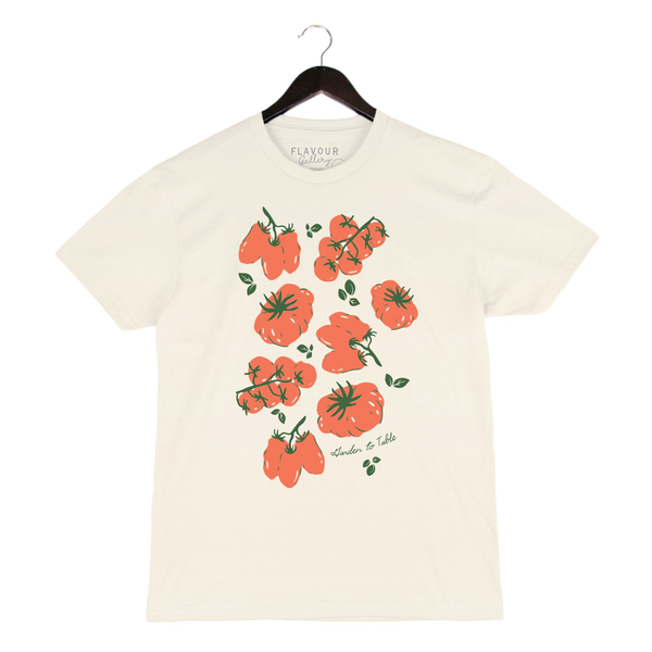 Garden Tomatoes - Unisex Crewneck Shirt - Natural