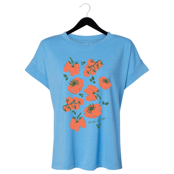 Garden Tomatoes - Women's Vintage Tee - Blue