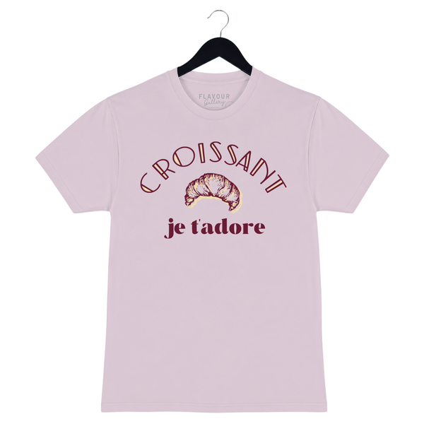 Croissant - Unisex Crewneck Shirt - Light Lavender