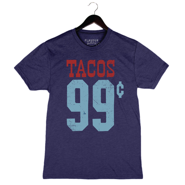 Tacos 99¢ - Unisex Crewneck Shirt - Vintage Navy