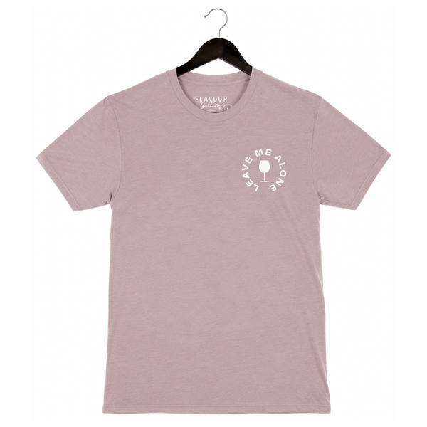Leave Me Alone - Unisex Crewneck Shirt - Heather Pink