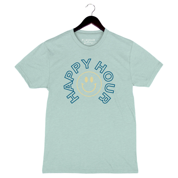 Happy Hour - Unisex Crewneck Shirt - Sage