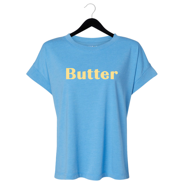 Butter - Women's Vintage Tee - Sky Blue