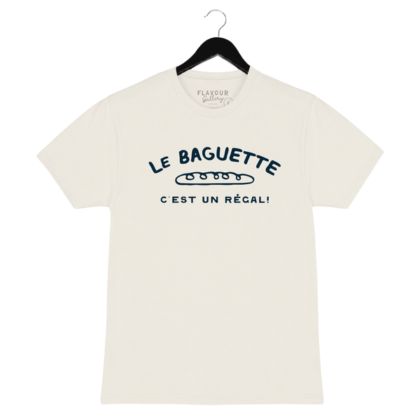 Le Baguette - Unisex Crewneck Shirt - Pigment Ivory