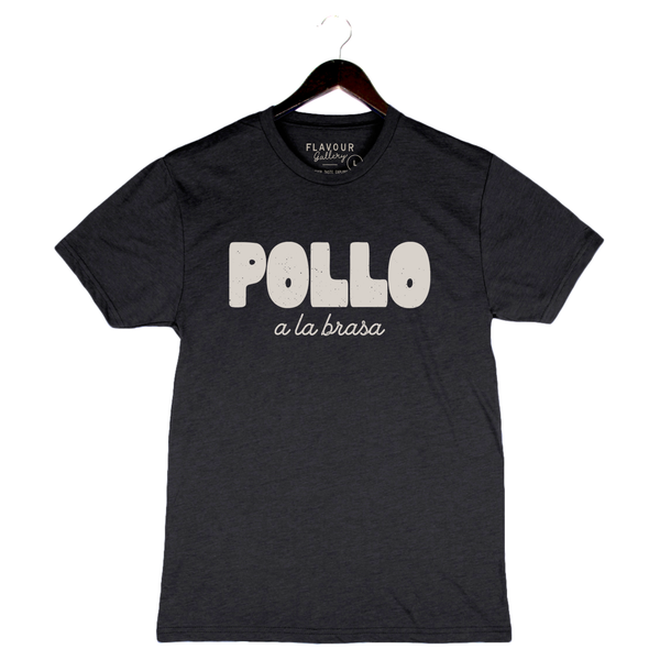 Pollo A La Brasa - Unisex Crewneck Shirt - Heather Black