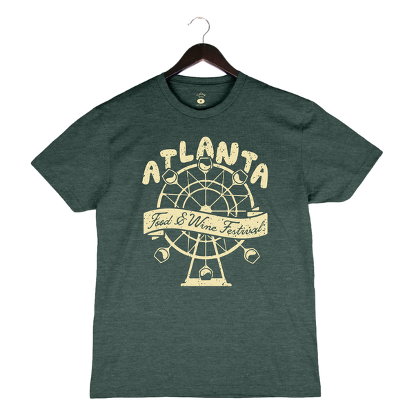 AFWF 2024 - Unisex Crewneck Shirt - Ferris Wheel - Forest