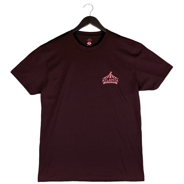 AFWF 2024 - Unisex Crewneck Shirt - Big Top - Oxblood