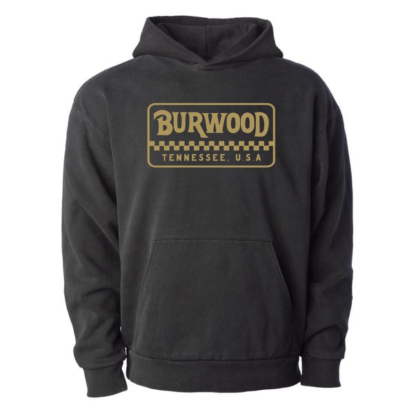 Burwood, TN - Unisex Hooded Sweatshirt - Burwood - Pigment Black