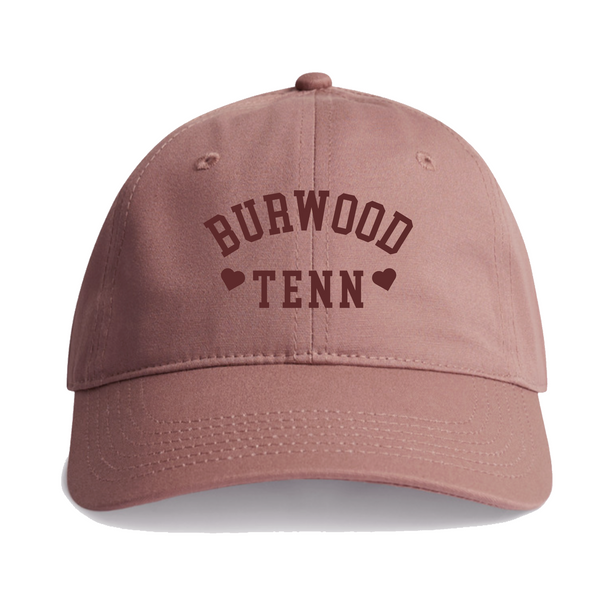 Burwood, TN - Dad Hat - Burwood Tenn - Hazy Pink