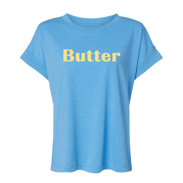 Butter - Women's Vintage Tee - Sky Blue