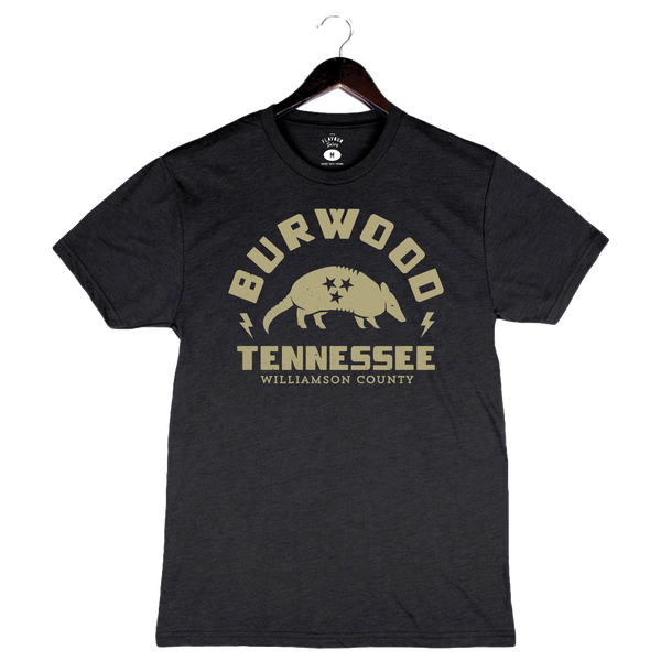 Burwood, TN - Unisex Crewneck Shirt - Armadillo - Charcoal