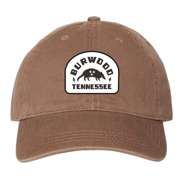 Burwood, TN - Dad Cap - Burwood Patch - Brown