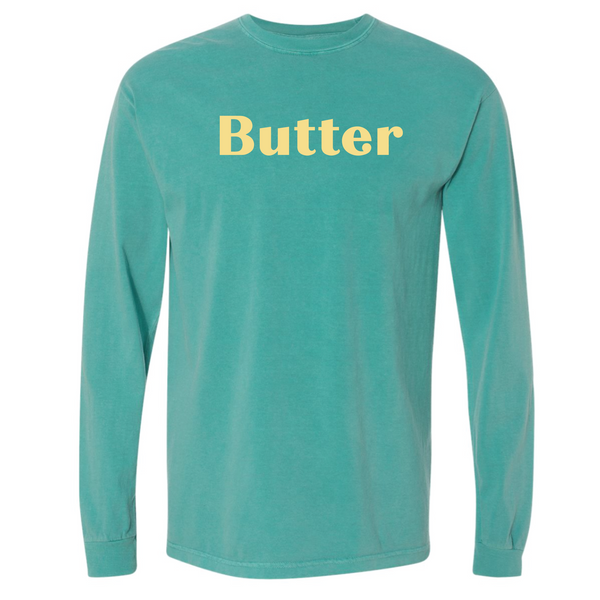 Butter - Unisex Long Sleeve Shirt - Seafoam