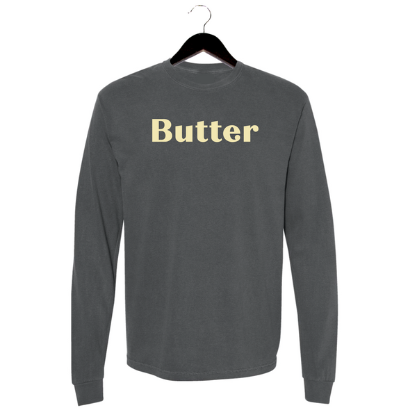 Butter - Unisex Long Sleeve Shirt - Pepper