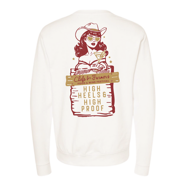 Chefs For Farmers '25 - Unisex Long Sleeve Shirt - Cowgirl - White