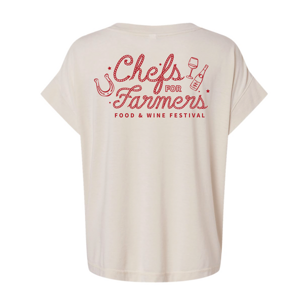 Chefs For Farmers '25 - Women's Vintage Tee - Rope - Natural