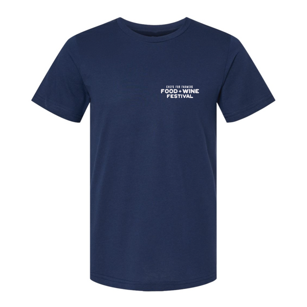 Chefs For Farmers '25 - Unisex Crewneck Shirt - Rope - Sold Navy