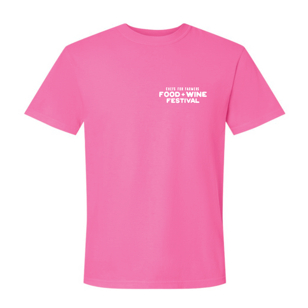 Chefs For Farmers '25 - Unisex Crewneck Shirt - Texas Hat - Crunchberry