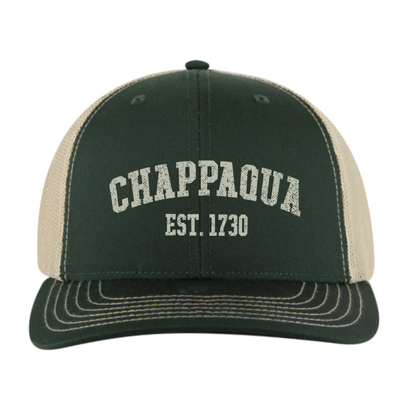 Chappaqua School Foundation - Trucker Hat - Dark Green/Khaki
