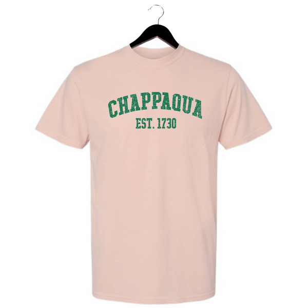 Chappaqua School Foundation - Unisex Crewneck Shirt - Est. 1730 - Peachy