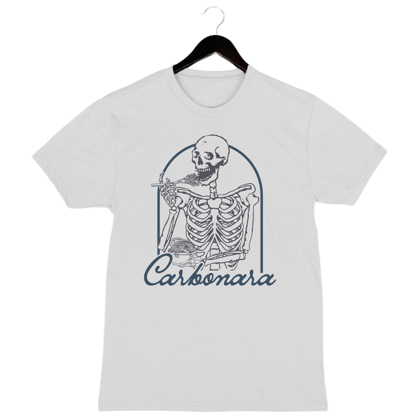Carbonara - Unisex Crewneck Shirt - Cool Grey