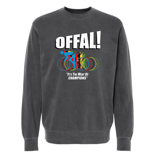 Chris Cosentino - Unisex Crewneck Sweatshirt - Offal - Pigment Black
