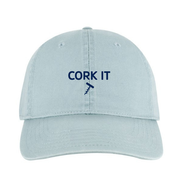 Cork it - Dad Cap - Powder Blue