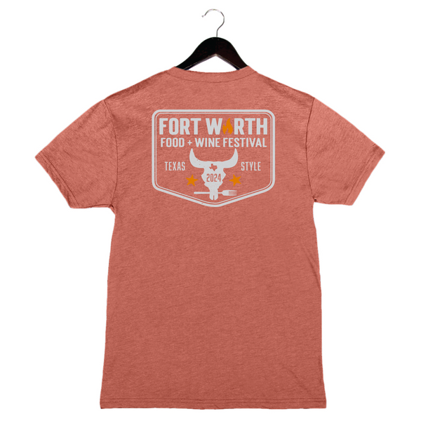 FWFWF 2024 - Unisex Crewneck Shirt - Skull - Clay