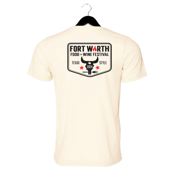 FWFWF 2024 - Unisex Crewneck Shirt - Skull - White