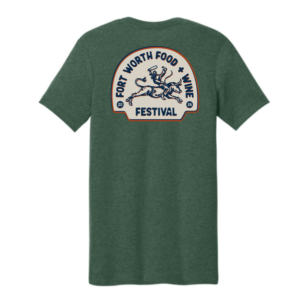 FWFWF 2026 - Unisex Crewneck Shirt - Bronco - Forest