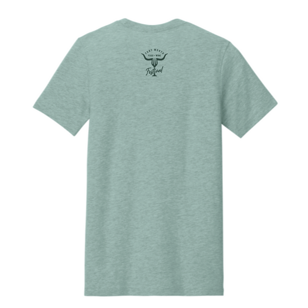 FWFWF 2026 - Unisex Crewneck Shirt - Cowboy - Dusty Blue