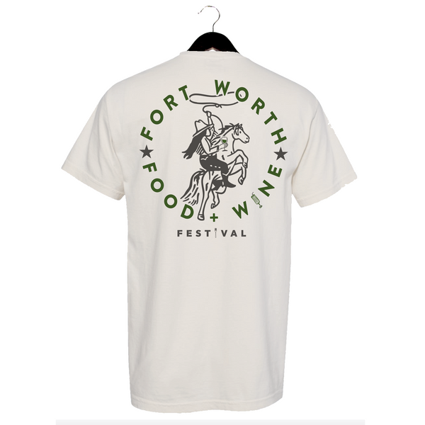 FWFWF 2025 - Unisex Crewneck Shirt - Cowgirl - Natural