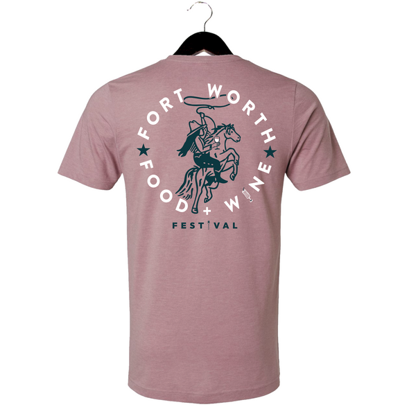 FWFWF 2025 - Unisex Crewneck Shirt - Cowgirl - Orchid